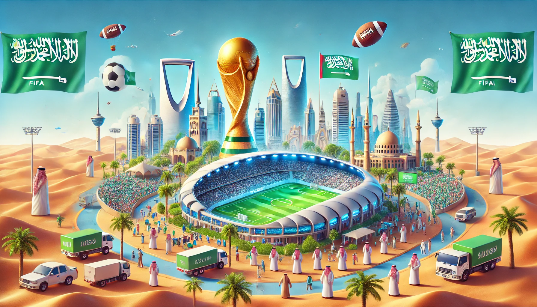 Saudi Arabia to Host 2034 FIFA World Cup: A New Era of Football Excellence